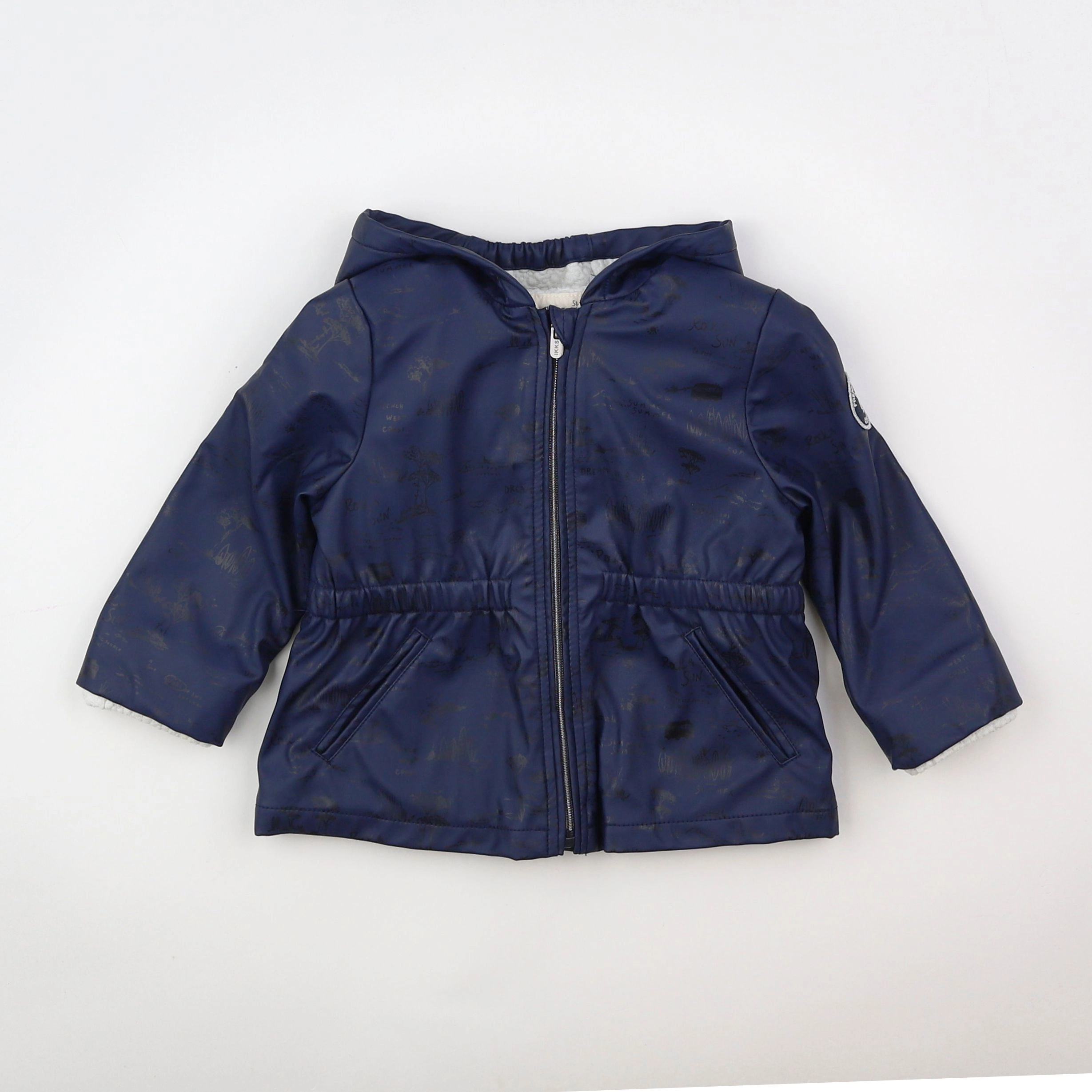 IKKS - imperméable bleu - 18 mois